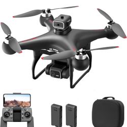 2024 New Drones with HD Camera 4K Dual RC Drone WIFI FPV Foldable 2 Battery USA