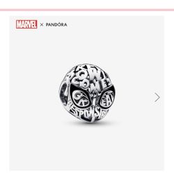 Pandora marvel spider man mask Charm