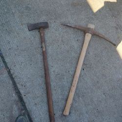 Pick axe & axe