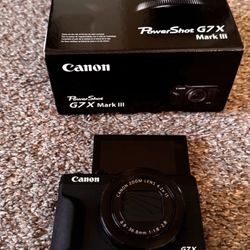 Canon Powershot G7X Mark iii