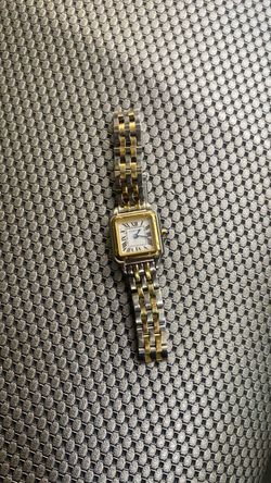Cartier two tone 18k Panthere watch