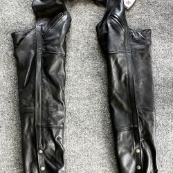 Leather chaps