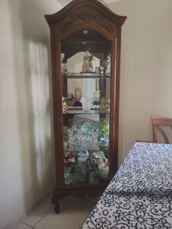 Vintage Curio Cabinet