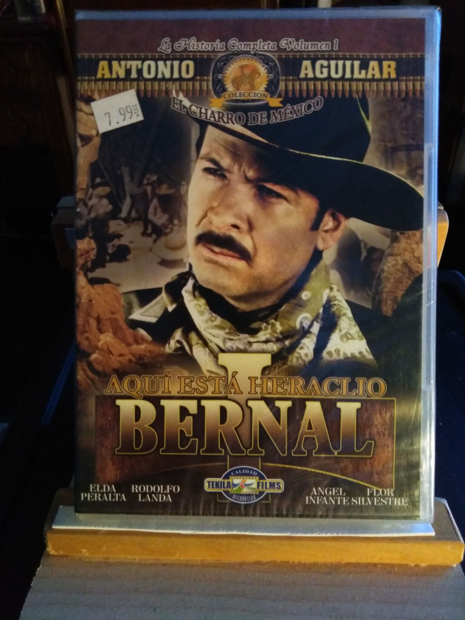 ANTONIO AGUILAR PELICULA EN DVD AQUI ESTA HERACLIO BERNAL