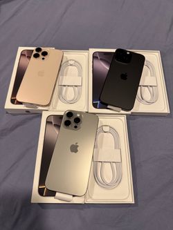 New iPhone 16 Pro Max 256gb Unlocked 100% Battery