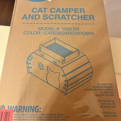 In BOX Carlson Pet Products Cat Camper & Scratcher