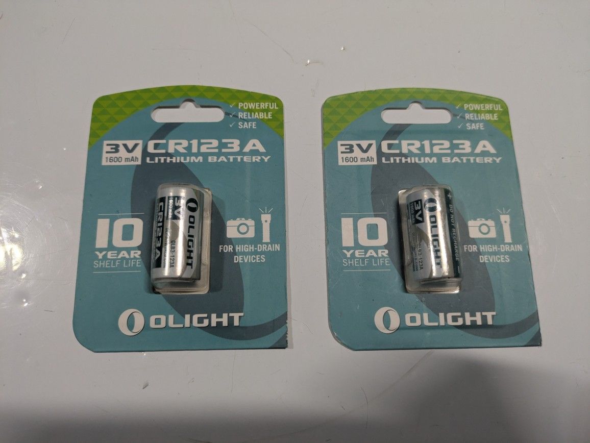 2) Olight Battery's Brand New