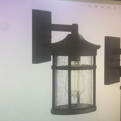 2 Pack Emliviar Outdoor Wall Lights