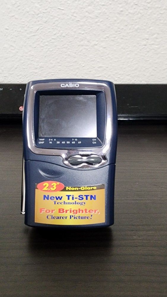 Casio Hand Held Color TV Model TV 980B