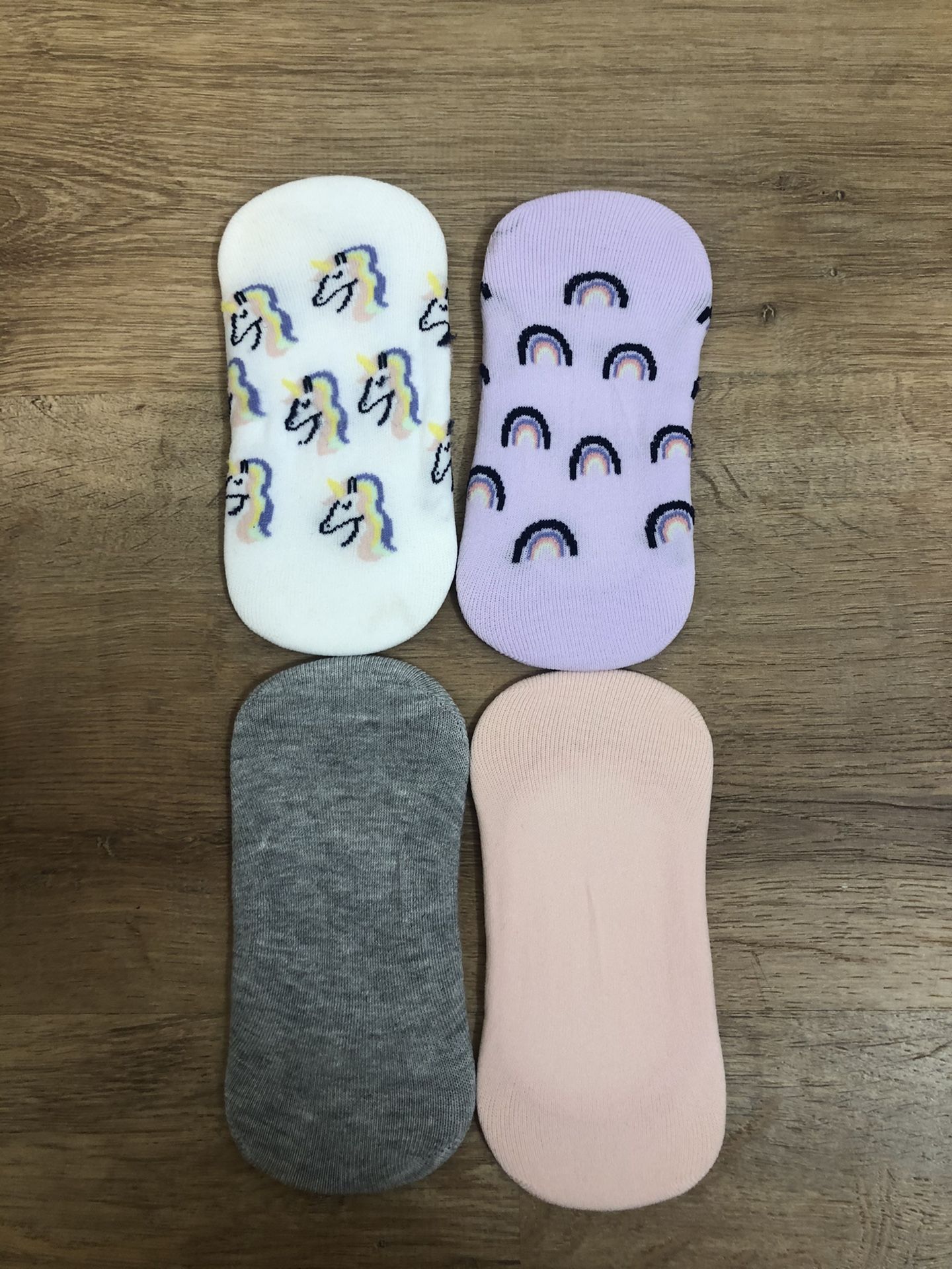 BRAND NEW Girl’s No Show Socks (4 sets)