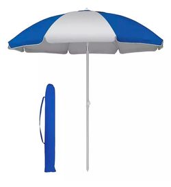 🏖️☀️ NEW Beach Umbrellas – Blue & White 🤍💙 or Light Green 🌿
