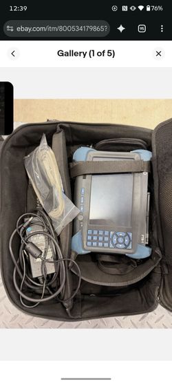 EXFO FTB-1 Fiber Optic Test Platform with Case