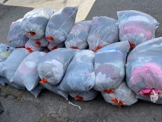 Bags of mix clothes