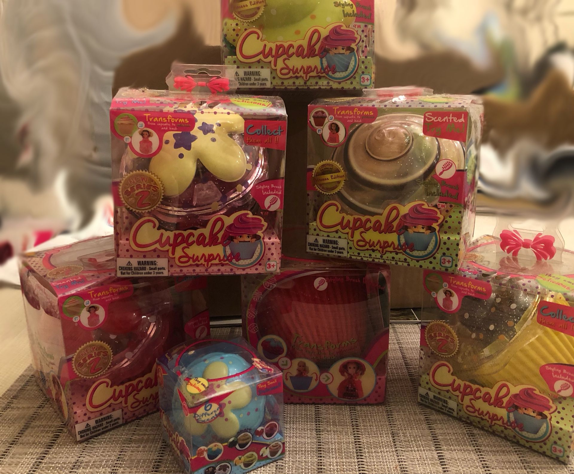 Cupcake surprise dolls -princess edition, series 2, and a mini 