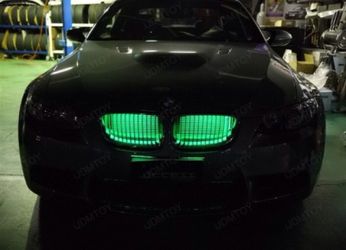 Universal LED Green Grill Car Truck 12v Light Set