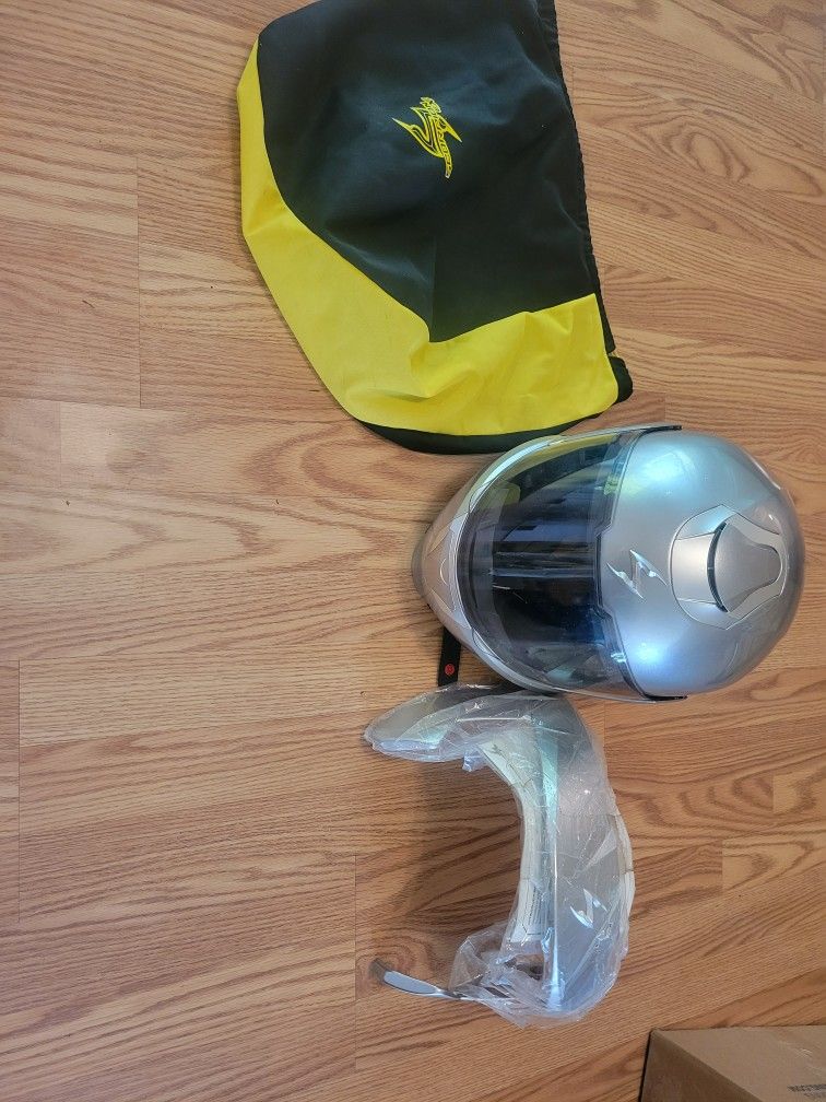 Scorpion EXO Convertible Motorcycle Helmet L Full Face FLIP UP