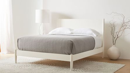 Mid-Century Queen Bed and Nightstands