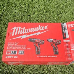 Milwaukee M12  Drill Impact Driver