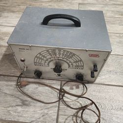 Vintage sine wave audio generator - not working