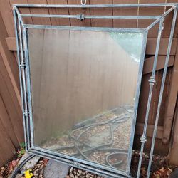 Large Wall Offset Mirror 