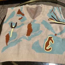 BRAND NEW  Multi-coloured knitted sweater vest