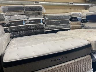 Kng size mattress pillowtop set