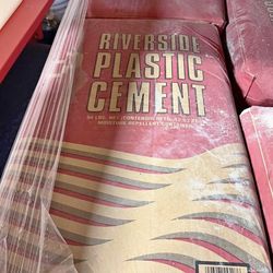 Riverside Plastic Cement – 94 lb Bags