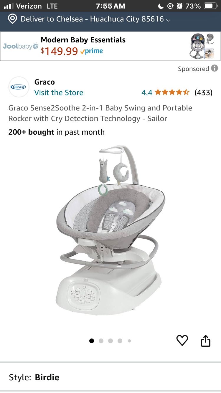 Graco Sense2soothe 2 N 1