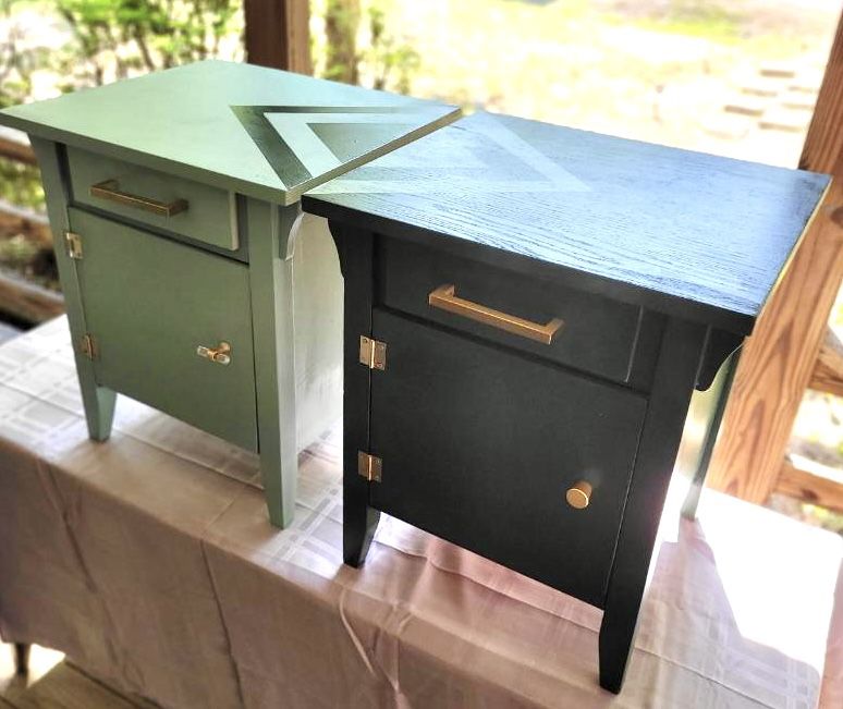 Gorgeous One Of A Kind Nightstands