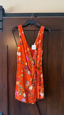 Floral Sarong Tie Wrap Dress