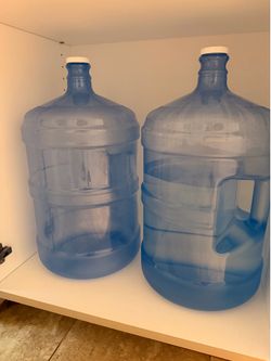 Two 5 Gallon Jugs