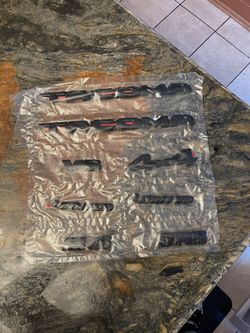 Toyota Tacoma Black Out Emblem Package 