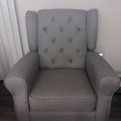 Grey Rocking Chair