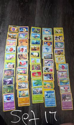 Pokémon cards Cutie set 17