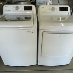 LG Washer And Gas Dryer 