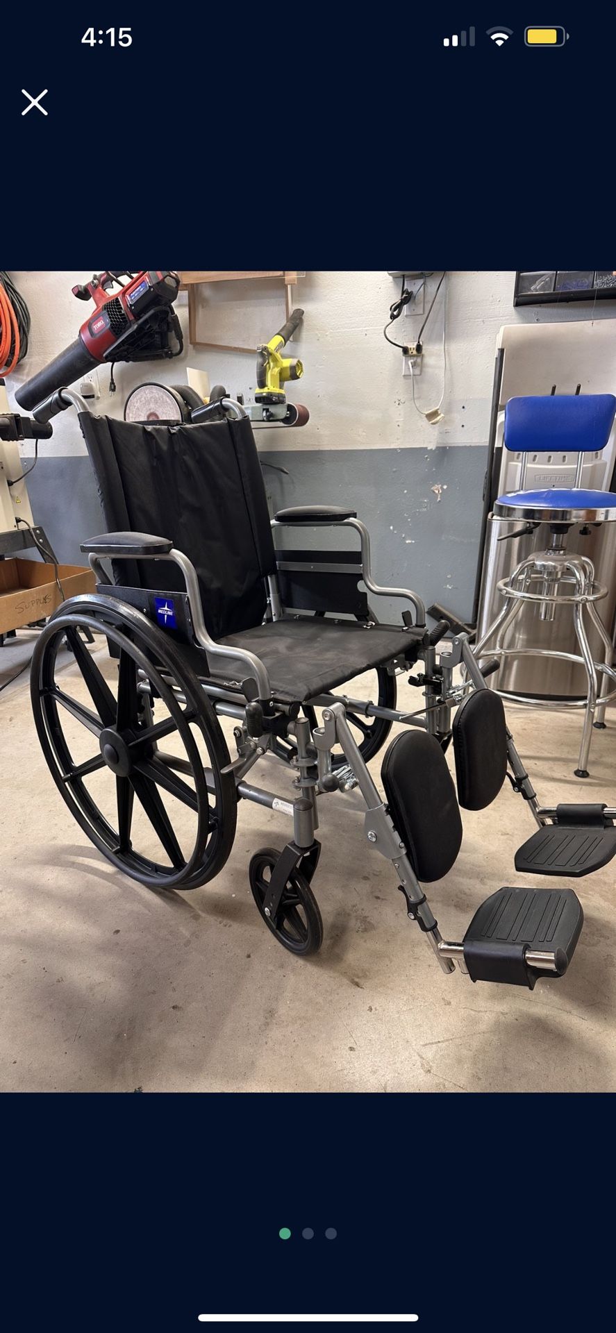 Medline wheelchair