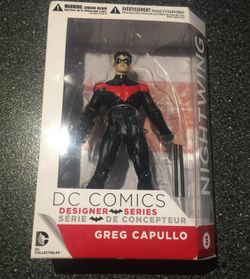 Nightwing Action Figure 7 Inch DC Collectibles DC Comics Designer Greg Capullo Action Figures Series 1