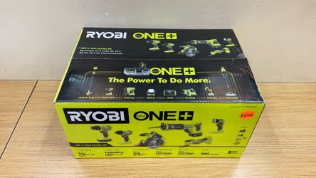 RYOBI PCL1600K2 18V 6-TOOL COMBO KIT￼