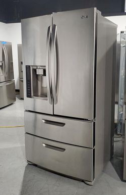 LG 4-Door Stainless Steel Refrigerator Fridge
