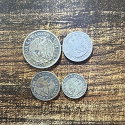 Chile 🇨🇱 Silver Coins 