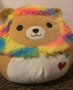 Leonard the Lion 17" Valentine Squishmallows  Ultra soft plush