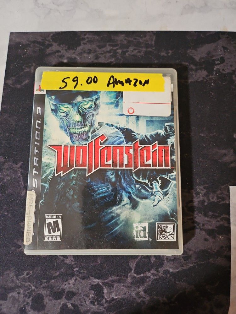 Ps3 Wolfenstein