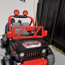 ❤️🖤 Red & Black Jeep Power Wheels for Sale 🖤❤️