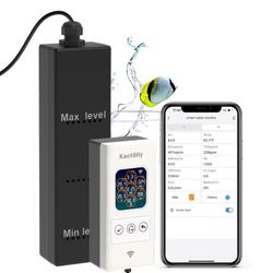 Smart Aquarium Monitor All in One pH/ORP/Salt/S.G/TDS/EC/Temp 24h Online Freshwater and Saltwater Fish Tank Tester (WiFi Version)