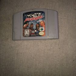 NINTENDO 64 GAME WCW NWO REVENGE