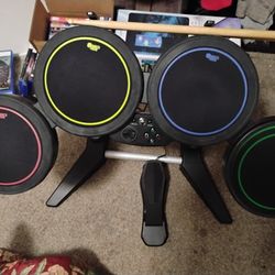 Complete Drum Set For Ps5/Ps4/Ps3