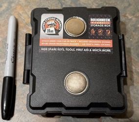 ROUGHNECK SUPER STRONG MAGNETIC STORAGE BOX !! NEW CONDITION !!