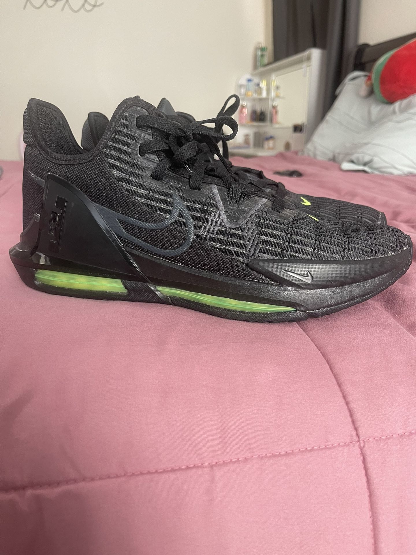 Nike LeBron Witness 6 Black Anthracite Volt