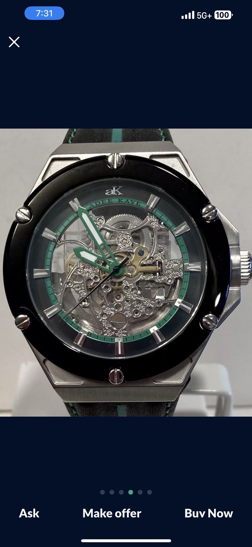 AK SKELETON WATCH