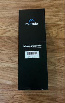 Brand New Portable Hydrogen Water Bottle Generator - 10,000+ PPB